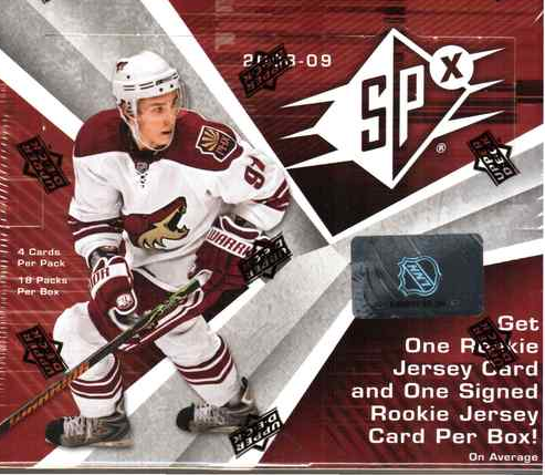 2008-09 SPx Hockey Hobby Box