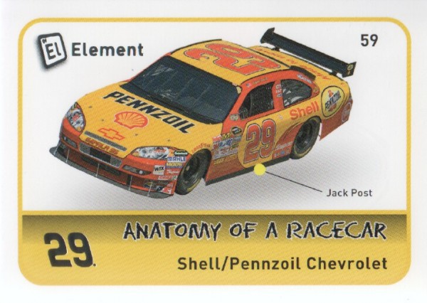 2009 Element #59 Kevin Harvick's Car