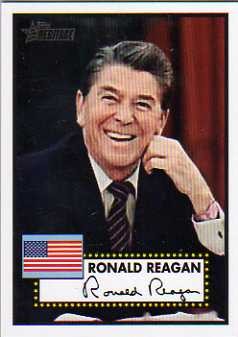 2009 Topps American Heritage American Presidents #AP40 Ronald Reagan