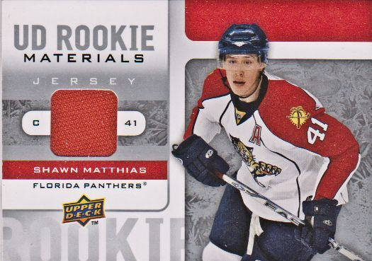 2008-09 Upper Deck Rookie Materials #RMSM Shawn Matthias