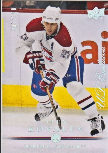 2008-09 Upper Deck Exclusives #358 Alex Kovalev