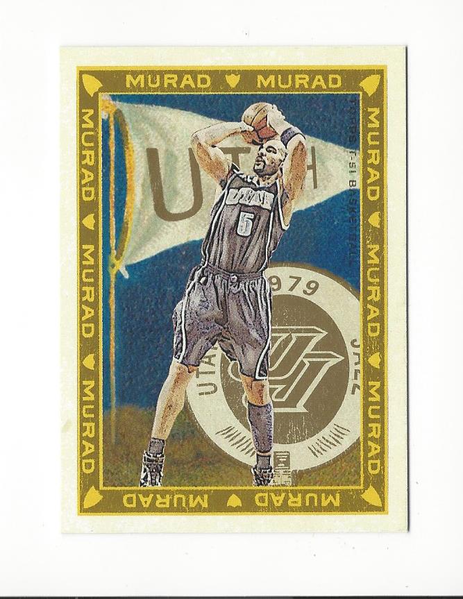 2008-09 topps t51 murad #216 carlos boozer jazz sp