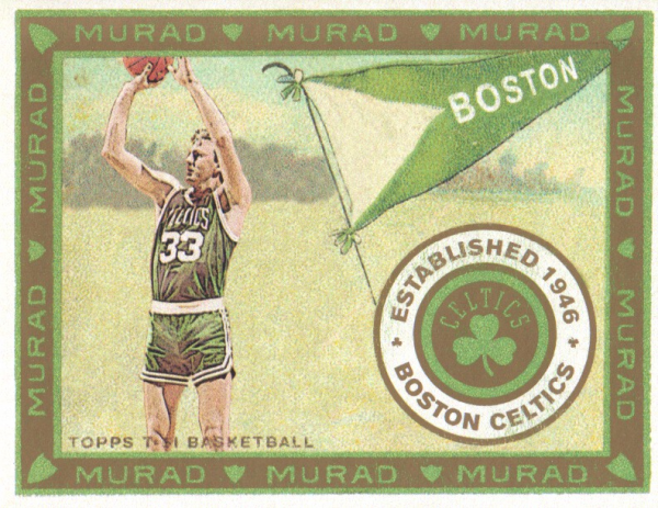 2008-09 Topps T51 Murad Mini #156 Larry Bird