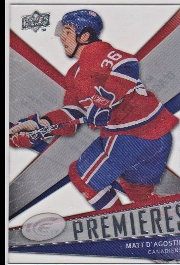 2008-09 Upper Deck Ice #125 Matt D'Agostini RC