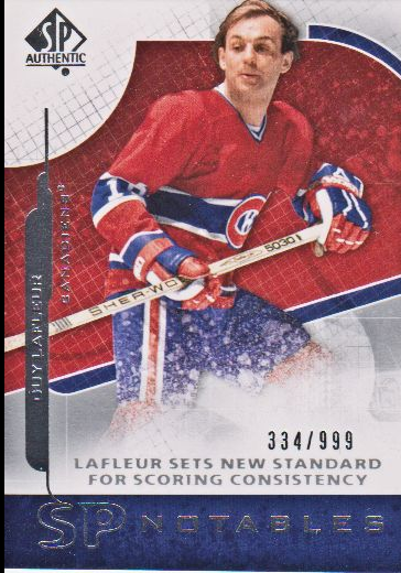 2008-09 SP Authentic #115 Guy Lafleur N