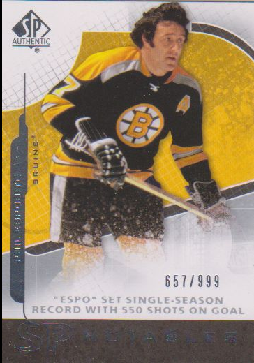 2008-09 SP Authentic #157 Tony Esposito N