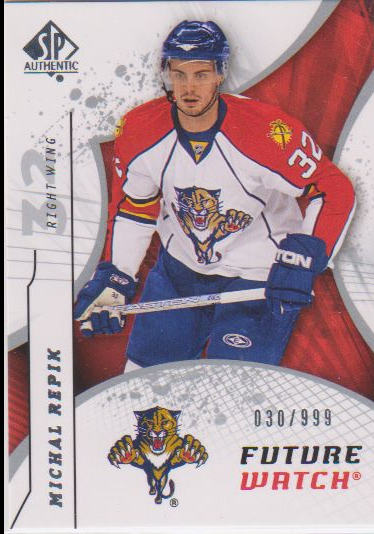 2008-09 SP Authentic #166 Michal Repik RC