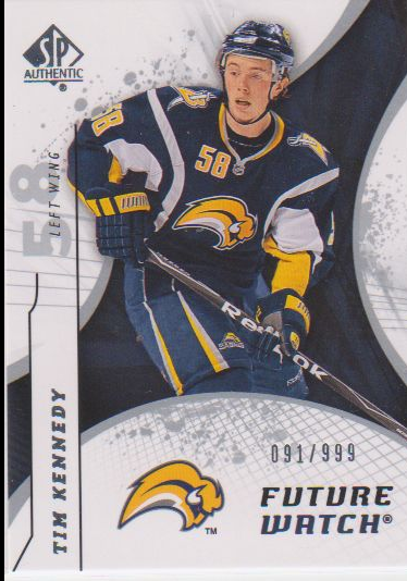 2008-09 SP Authentic #174 Tim Kennedy RC