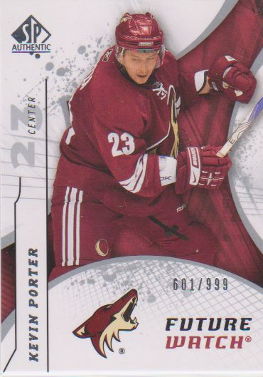 2008-09 SP Authentic #204 Kevin Porter RC
