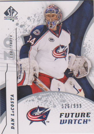 2008-09 SP Authentic #208 Dan LaCosta RC