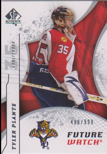 2008-09 SP Authentic #213 Tyler Plante RC
