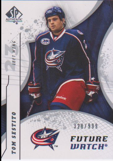 2008-09 SP Authentic #221 Tom Sestito RC