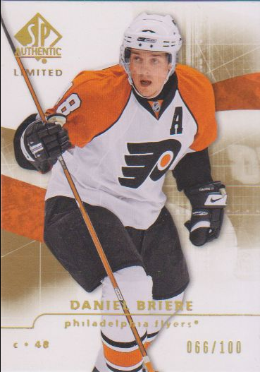 2008-09 SP Authentic Limited #109 Daniel Briere N