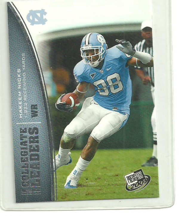 2009 Press Pass #74 Hakeem Nicks LL