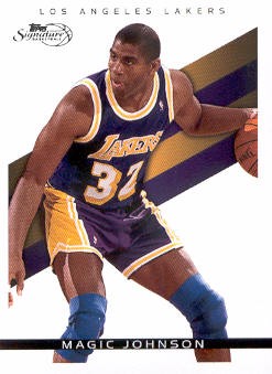 2008-09 Topps Signature #TSMJ Magic Johnson