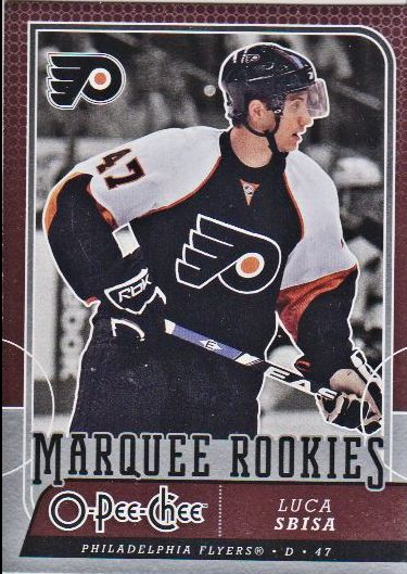 2008-09 O-Pee-Chee #780 Luca Sbisa RC