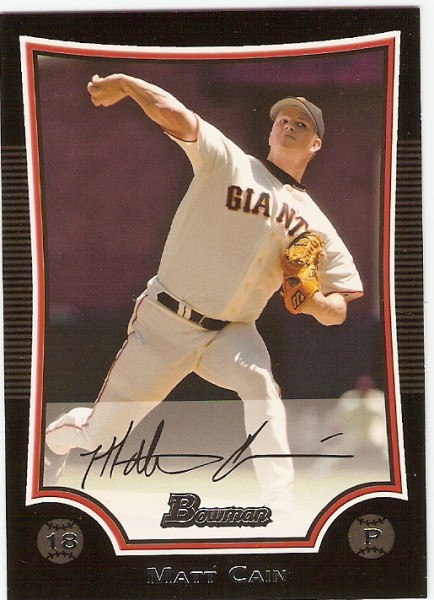 2009 Bowman #171 Matt Cain