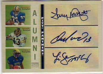 2009 Topps Magic Alumni Autographs Triple #DMM Tony Dorsett/Dan Marino/LeSean McCoy