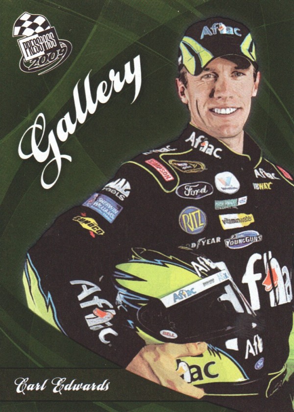 2009 Press Pass NASCAR Gallery #NG5 Carl Edwards