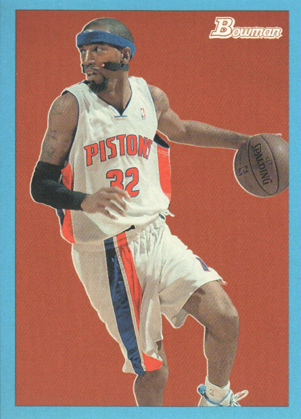 2009-10 Bowman 48 Blue #21 Richard Hamilton