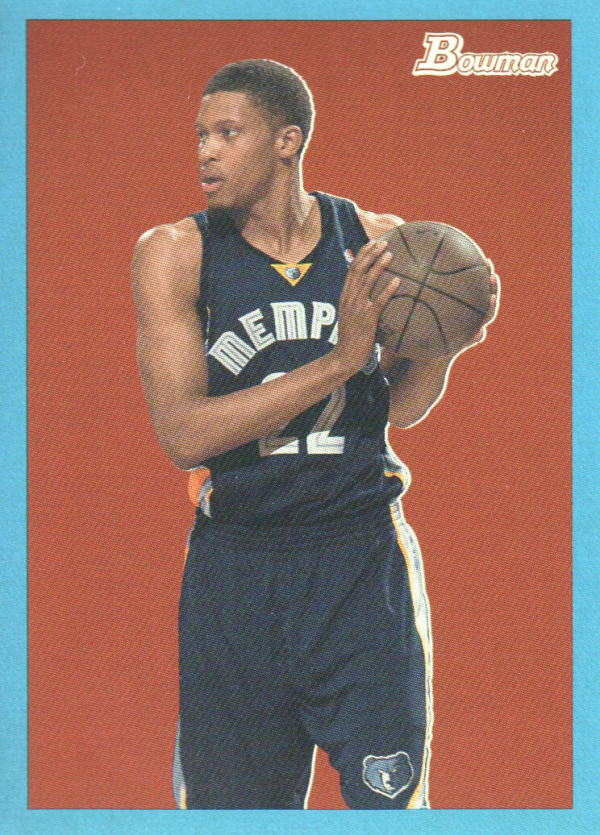 2009-10 Bowman 48 Blue #38 Rudy Gay
