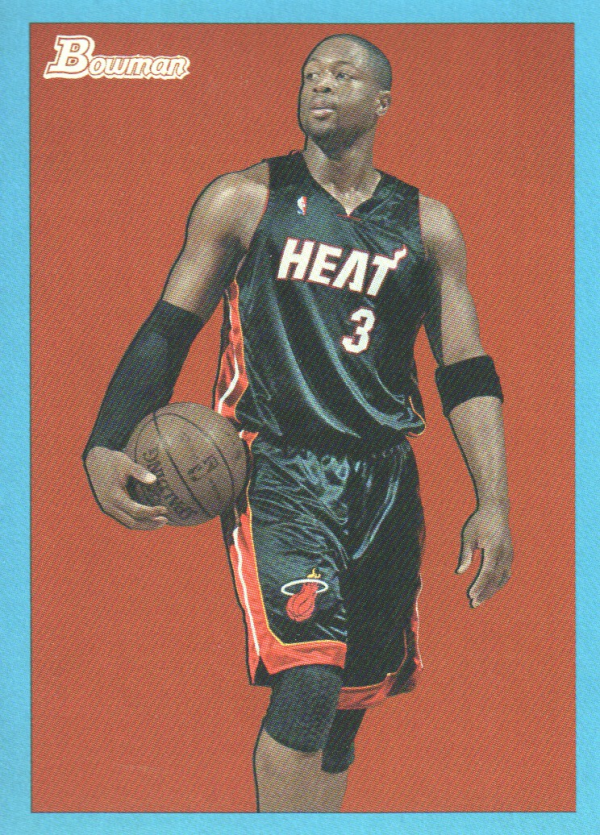 2009-10 Bowman 48 Blue #41 Dwyane Wade
