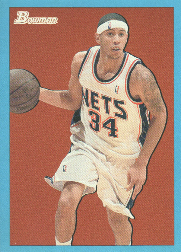 2009-10 Bowman 48 Blue #49 Devin Harris