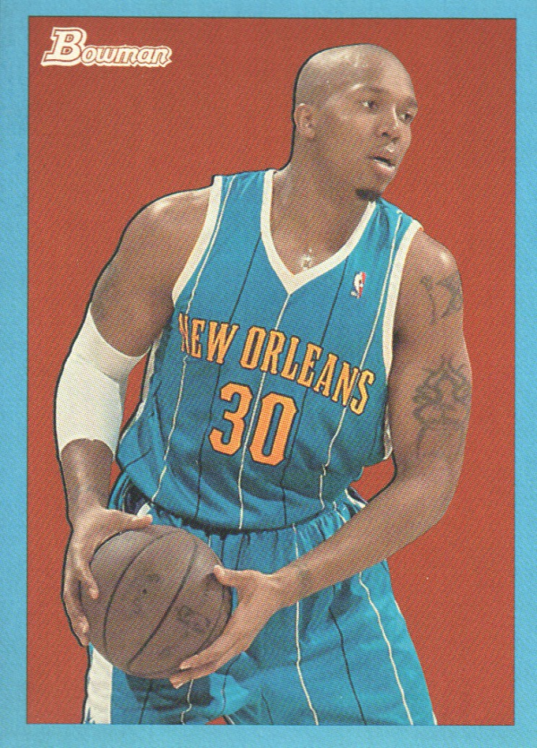 2009-10 Bowman 48 Blue #50 David West