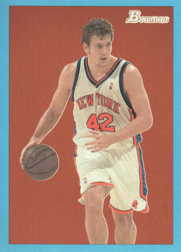 2009-10 Bowman 48 Blue #53 David Lee