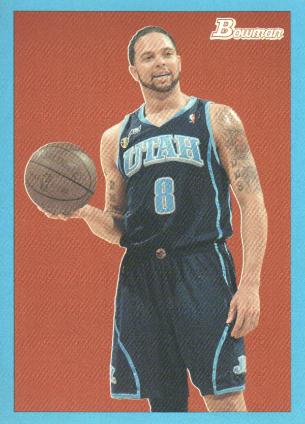 2009-10 Bowman 48 Blue #77 Deron Williams