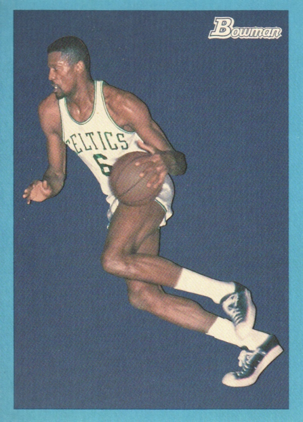 2009-10 Bowman 48 Blue #82 Bill Russell