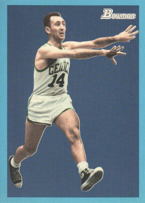 2009-10 Bowman 48 Blue #83 Bob Cousy