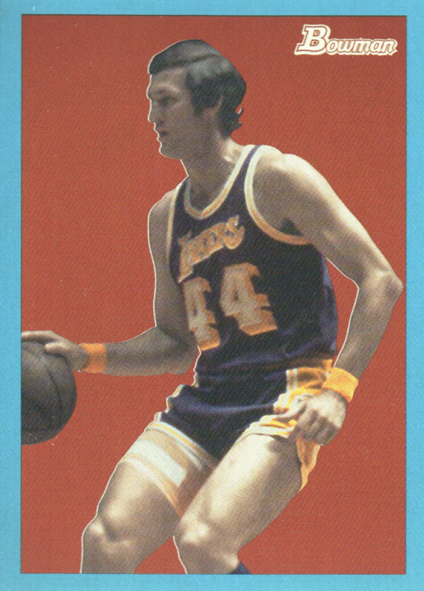 2009-10 Bowman 48 Blue #87 Jerry West