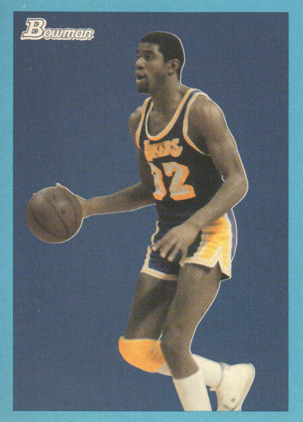 2009-10 Bowman 48 Blue #88 Magic Johnson