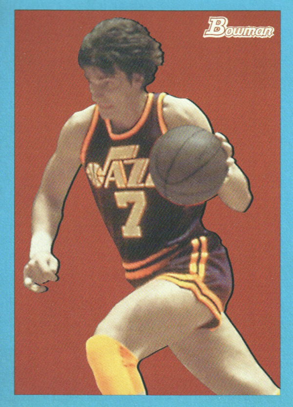 2009-10 Bowman 48 Blue #91 Pete Maravich