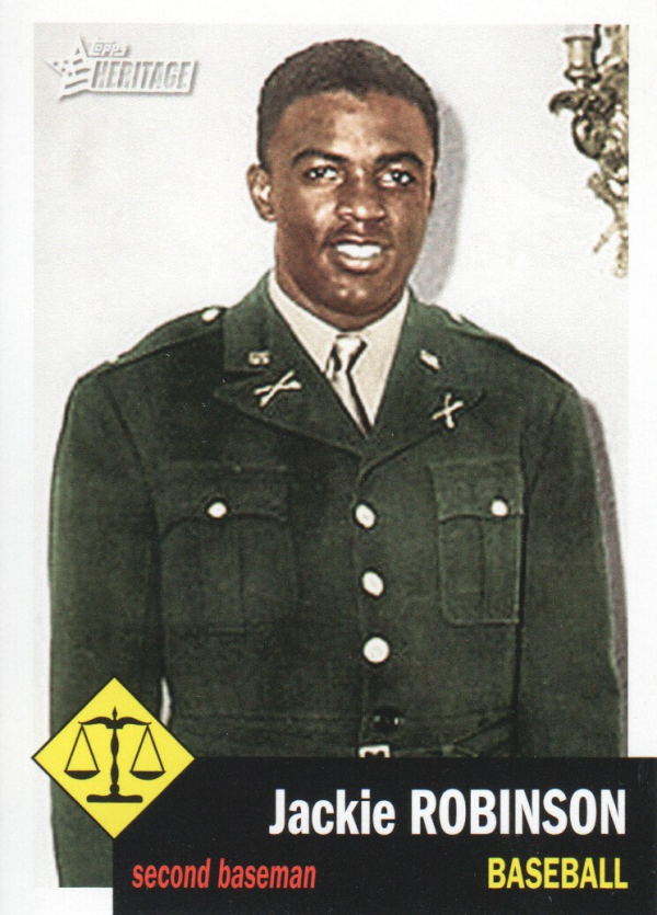 2009 Topps American Heritage Heroes #26 Jackie Robinson