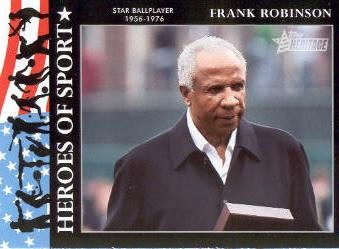 2009 Topps American Heritage Heroes Heroes of Sport #HS10 Frank Robinson