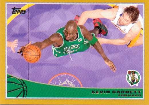 2009-10 Topps Gold #14 Kevin Garnett