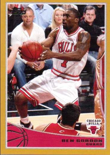 2009-10 Topps Gold #32 Ben Gordon