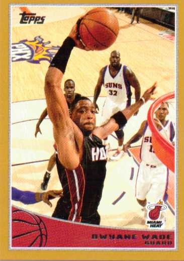 2009-10 Topps Gold #143 Dwyane Wade