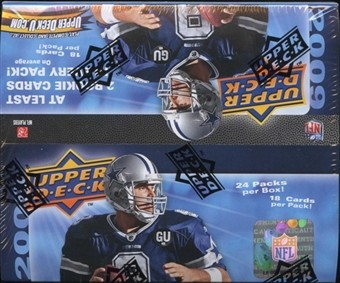 2009 Upper Deck Football Retail Box