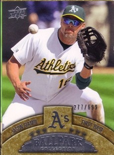 2009 Upper Deck Ballpark Collection #36 Jason Giambi