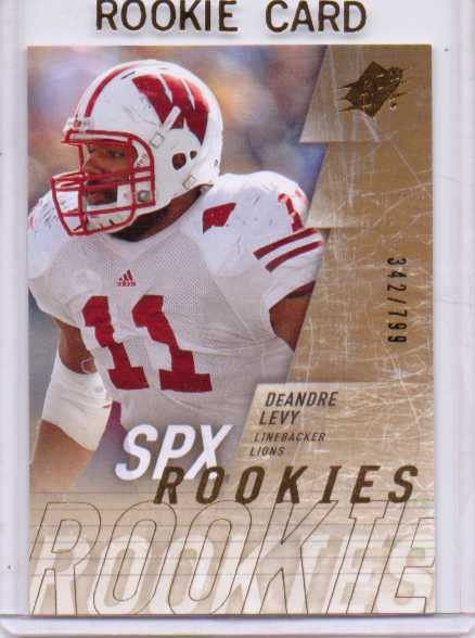 2009 SPx #213 DeAndre Levy RC