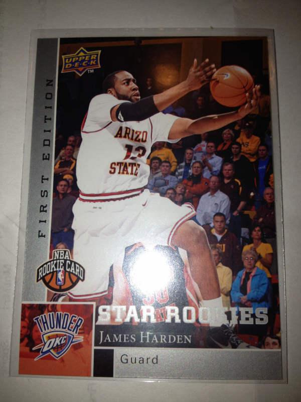 2009-10 Upper Deck First Edition #188 James Harden RC