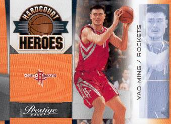 2009-10 Prestige Hardcourt Heroes #7 Yao Ming