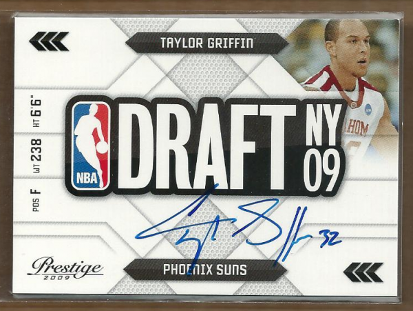 2009-10 Prestige NBA Draft Class Autographs #35 Taylor Griffin