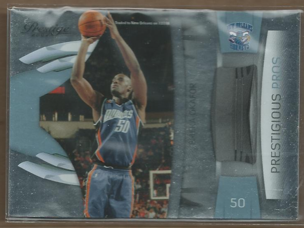 2009-10 Prestige Prestigious Pros Platinum #20 Emeka Okafor