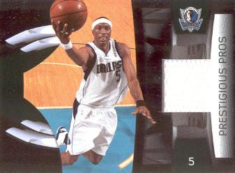 2009-10 Prestige Prestigious Pros Materials Green #6 Josh Howard