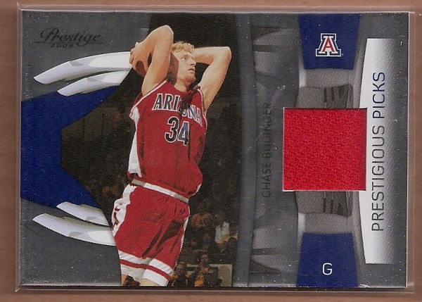 2009-10 Prestige Prestigious Picks Materials Blue #47 Chase Budinger