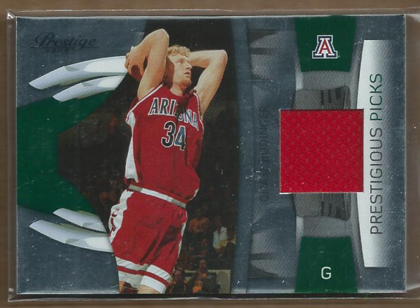 2009-10 Prestige Prestigious Picks Materials Green #47 Chase Budinger